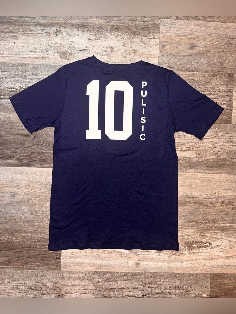 Team USA Soccer Youth Navy Tee #10 Christian Pulisic